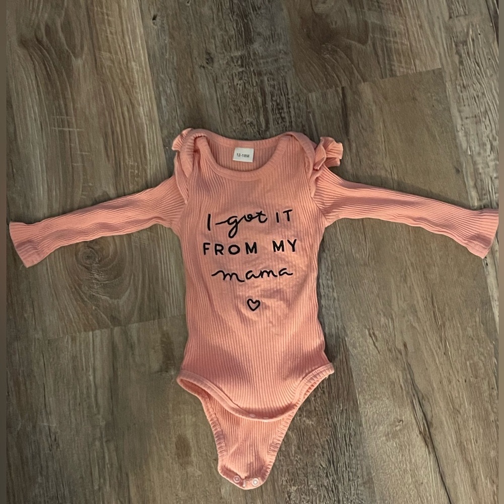 I got it from my momma onesie.